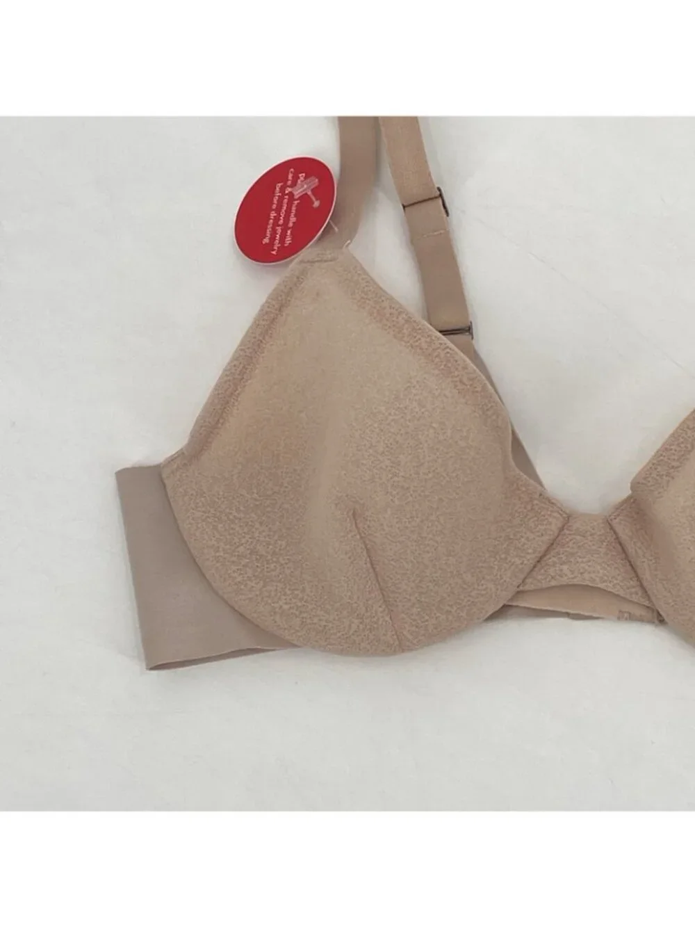 NWT Spanx SheerFlex Fit to You Demi Bra Size XS, Cup A/B/C in Champagne Beige